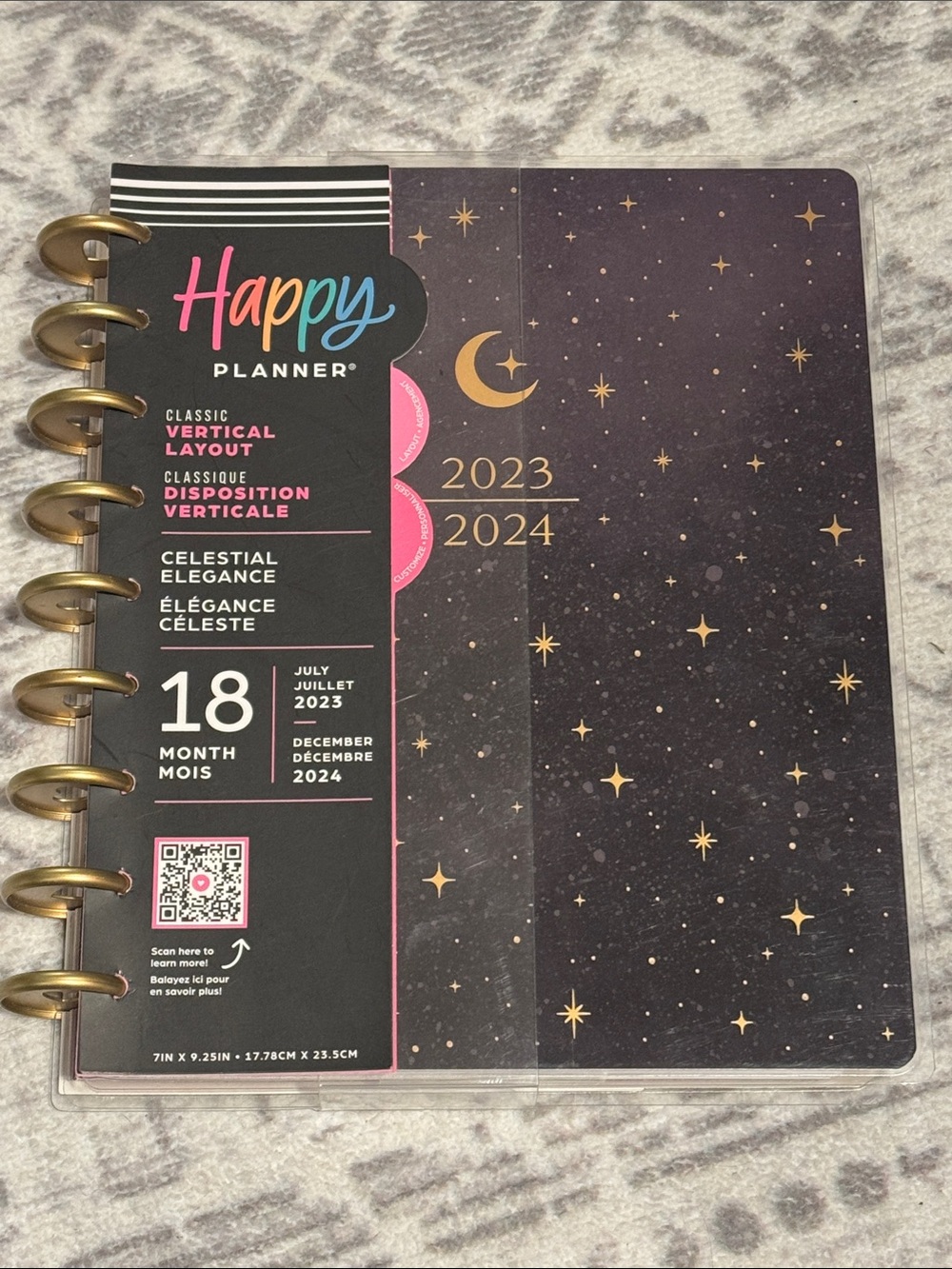 **OUTDATED** Happy Planner 18 Month Vertical Layout - BRAND NEW